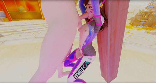Overwatch - D.va facefucked LewdVROfficial — photo 4