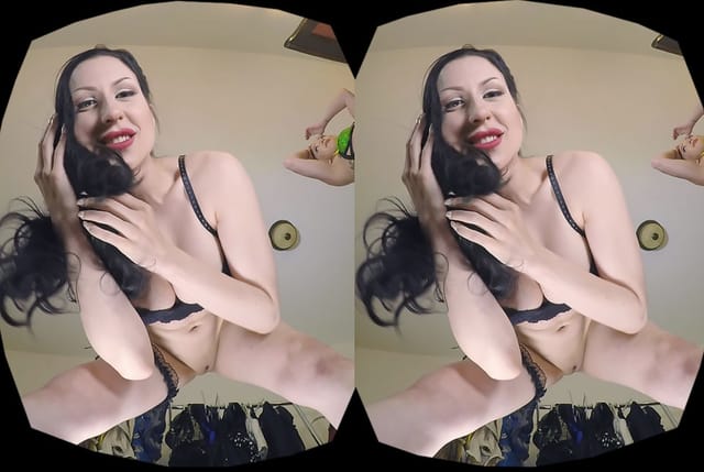The Upskirt Collection Madelina Facesitting in the Stripper's Dressing Room HoloGirlsVR Madelina Horn — photo 2