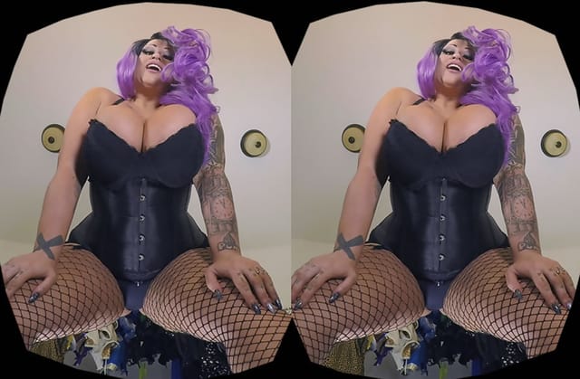 The Upskirt Collection Samantha Mack Facesitting In The Stripper's Dressing Room HoloGirlsVR Samantha Mack — photo 1
