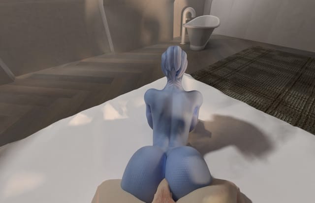 Liara prone bone 3D VR 180 SBS VRWD — photo 4