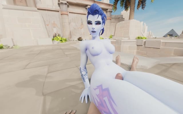 Widowmaker - Teasing thighjob RapidBananaCannon — photo 5