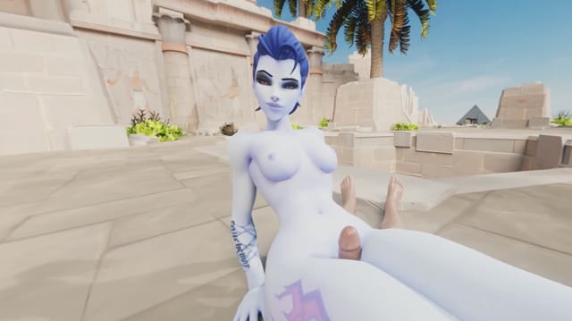 Widowmaker - Teasing thighjob RapidBananaCannon — photo 4