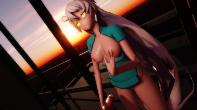 Honkai Impact - God Kiana Handjob Lewd FRAGGY — photo 1