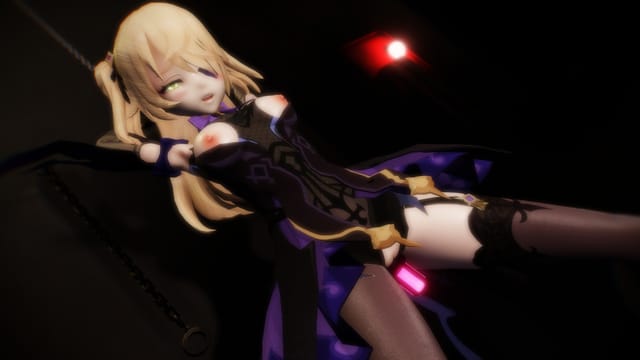 Genshin Impact - Fischl Chained Pleasure Lewd FRAGGY — photo 1