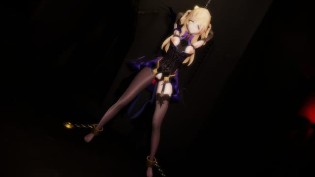 Genshin Impact - Fischl Chained Pleasure Lewd FRAGGY — photo 5