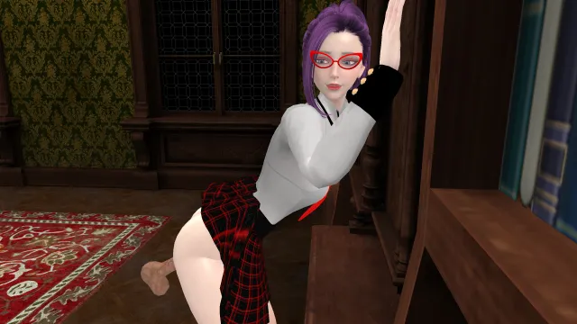Maya's Library Rendezvous VR porn — photo 1