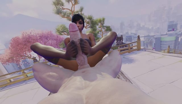 Overwatch - Fabulous Pharahfeet (A XXX Parody) VR porn — photo 5
