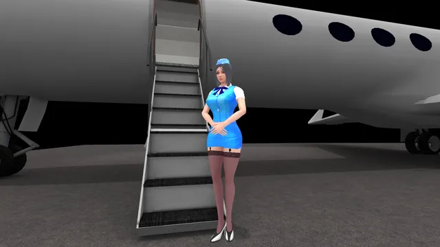 Bree's First Class Service RockHardVR vr porn game — photo 4