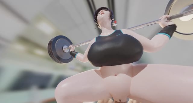Mei squats on you 3D 180 SBS 4K VRWD — photo 3