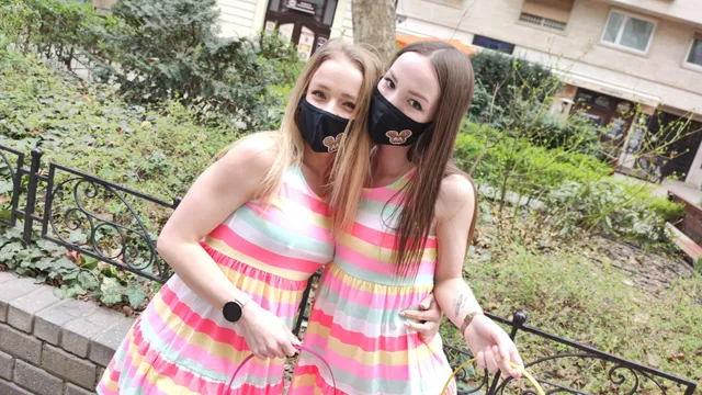 Pink Easter Bunny Bangs Alexa in Front of Her Cousin Kate ! – Alexa Flexy Part 1 Immoral Family — photo 10