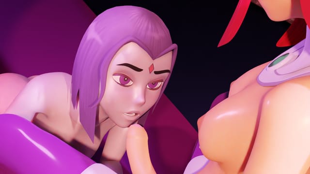 Starfuta x Raven BJ Voyeur (A XXX Parody) VR porn — photo 2