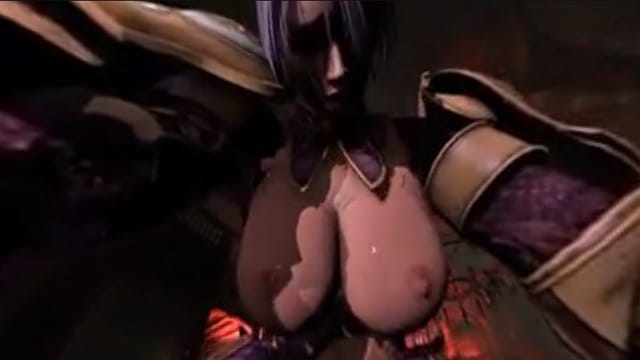 Soul Calibur - Ivy Valentine Riding HentaiGirl Lewd FRAGGY — photo 4