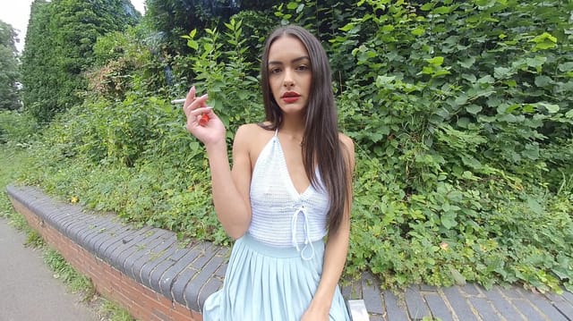 Kim Model - Knitted Top VRSmoker — photo 4