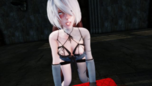 Nier Automata - 2B From Behind Lewd FRAGGY — photo 2