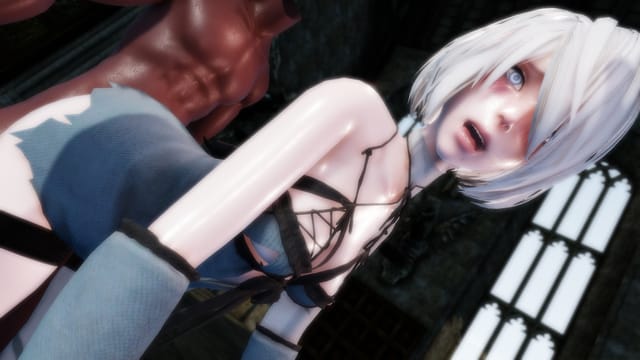 Nier Automata - 2B From Behind Lewd FRAGGY — photo 3