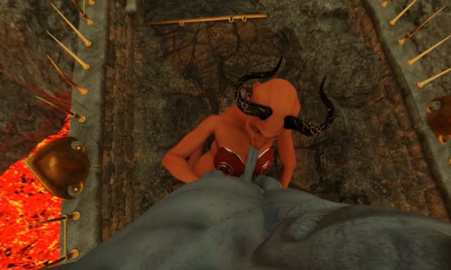 Scary VR - A blowjob from the devil NSFWStudio — photo 1
