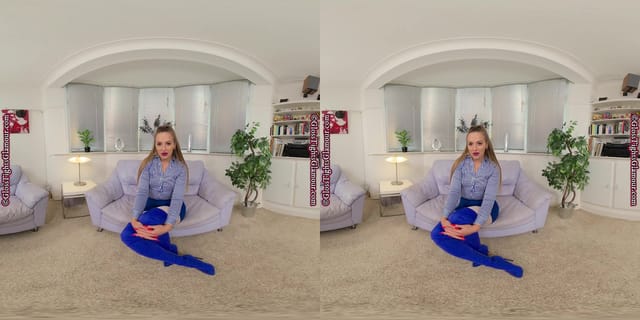 Monika Estate agent property assessment MonikaLaraSmith GlossTightsGlamourVR — photo 10