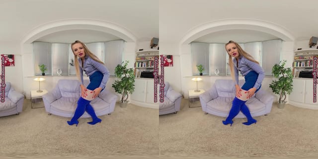 Monika Estate agent property assessment MonikaLaraSmith GlossTightsGlamourVR — photo 9