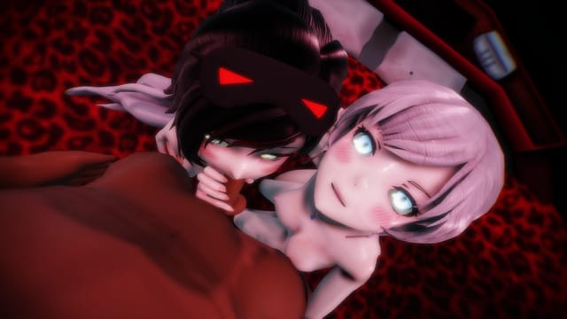 RWBY – Ruby & Weiss Double BJ Lewd FRAGGY — photo 2