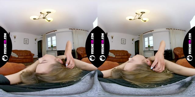 Lapdance 180vr video of a hot 18 year old student Emily FeelmeVR — photo 47