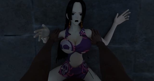 One piece vr - Boa hancock missionary From the vr porn game — photo 1