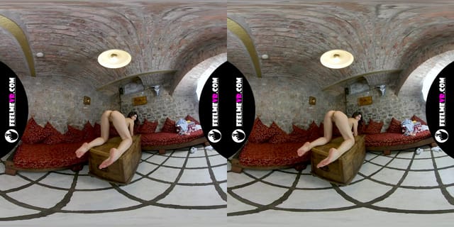 Viola Kat — Virtual Reality Nude Photosession Backstage With Teenager Viola Kat 180° VR sex — photo 5
