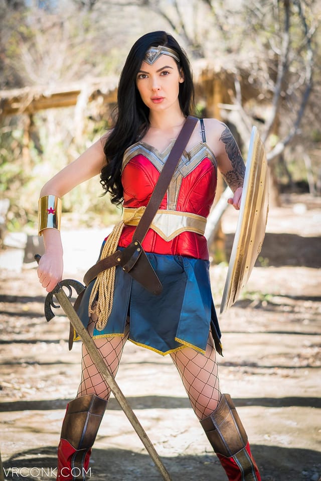 Wonder Woman 1969 (A XXX Parody) Marley Brinx VRConk — photo 5