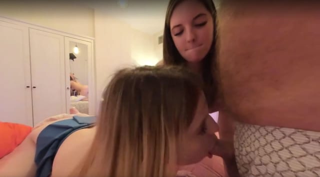 3Some Blowjob With Elis Benson & Vita Lita VRXClouds vr pon video — photo 27