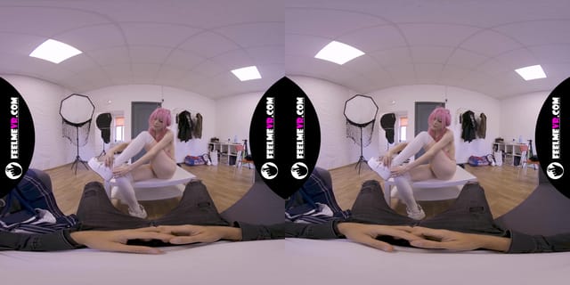 Virtual Reality Nude Lapdance Video With Pink Hair Girl Lilly VR porn — photo 10