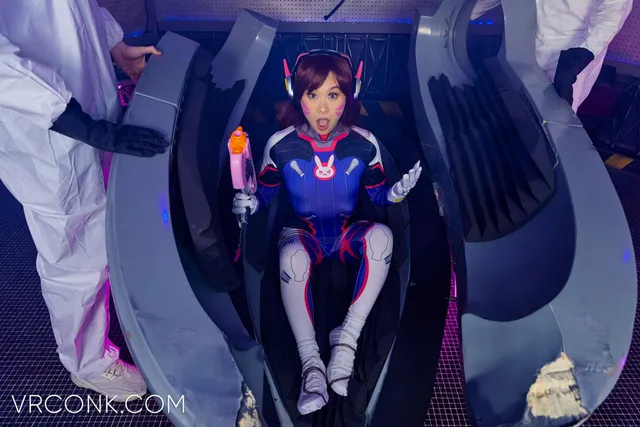 Overwatch D.VA (A XXX Parody) Kimmy Kimm VRConk — photo 10