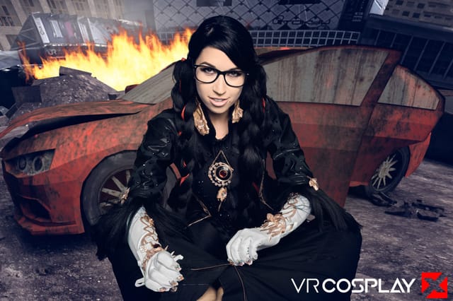 Bang Bayonetta in a XXX Cosplay Parody VR porn — photo 4