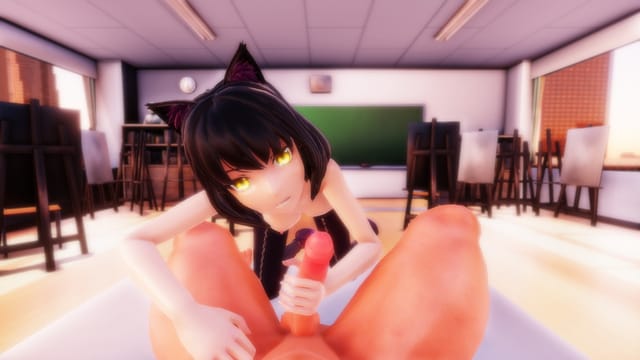 RWBY – Blake HJ & BJ Lewd FRAGGY vrporn video — photo 3