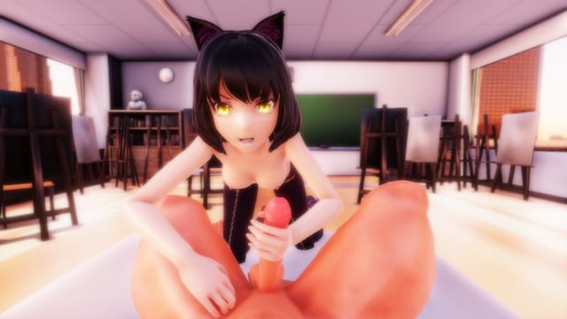 RWBY – Blake HJ & BJ Lewd FRAGGY vrporn video — photo 2