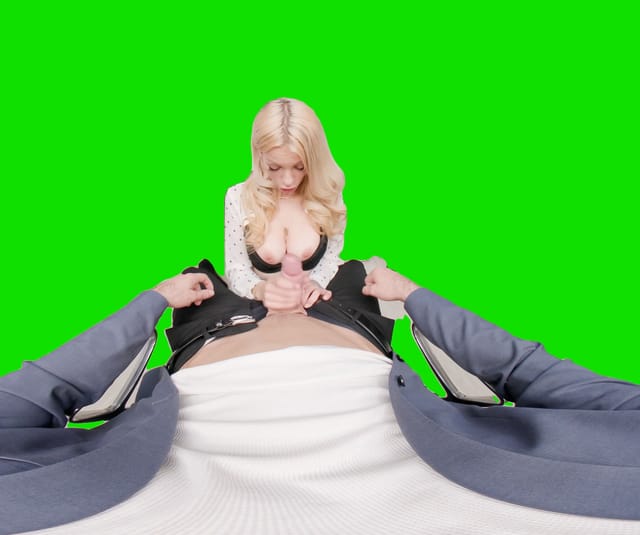 German Secretary Seduces Coworker In The Office And Gets Creampied [Passthrough] VR porn — photo 6