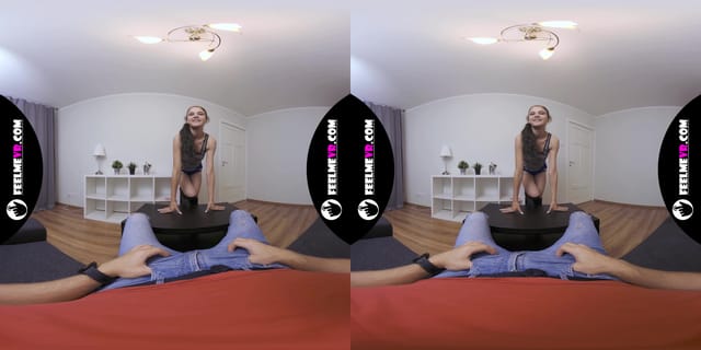 Virtual Reality Nude Lapdance With Small Tits Teenager Polina VR porn — photo 6