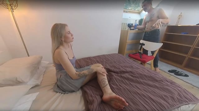 Squirty Scandi Blonde Teen Voyeur II Mimi Cica perVRt — photo 10