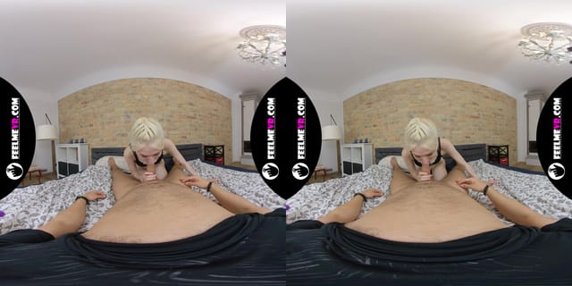 Ingrid Petite Teenager Fucks Sucks Cock And Catches Sperm With A Mouth FeelmeVR — photo 1