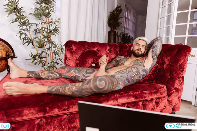 Juan Lucho — [Gay] Lucho Is Live! virtual reality porn — photo 6