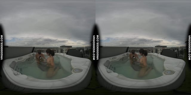 Penthouse Jacuzzi Afternoon Miss Pussycat And Matty Continue Inside To Body Shaking Orgasm Rfo VRgoddess — photo 5