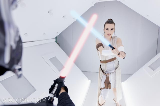 Star Wars Rey Skywalker (A Porn Parody) Freya Parker VRConk — photo 2