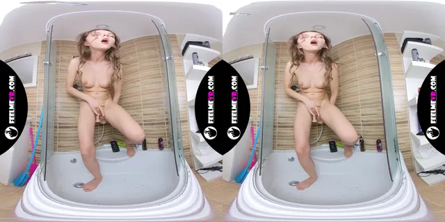 Rebeka Ruby Pissing In Shower 3D VR-180 FeelmeVR — photo 8