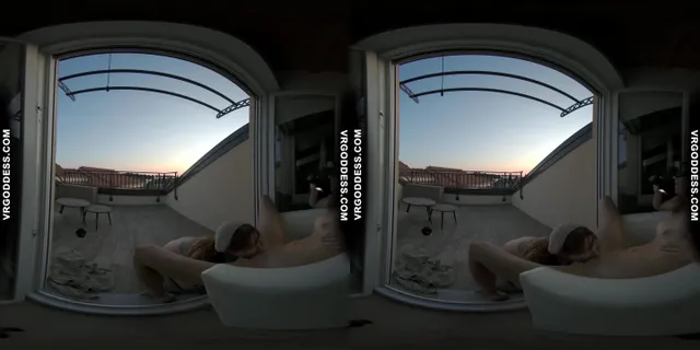 Private Sunset Vacation Dancing And Pussy Licking Miss Pussycat With Cherri VRgoddess — photo 8