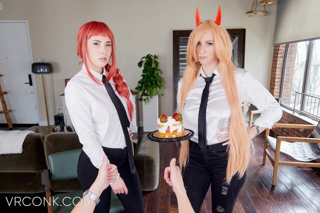 Chainsaw Man Makima And Power (A Porn Parody) VRConk — photo 46