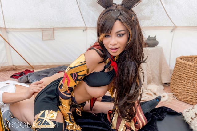 Genshin Impact Dehya (VR Porn Parody) Scarlett Alexis VRConk — photo 6