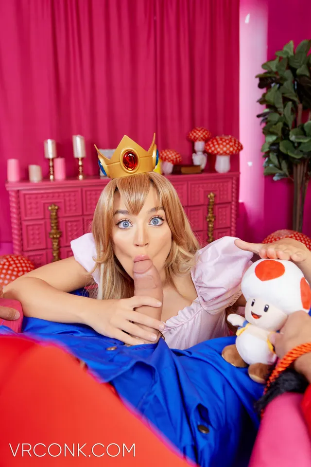 Mario Princess Peach (VR Porn Parody) Blake Blossom VRConk — photo 7