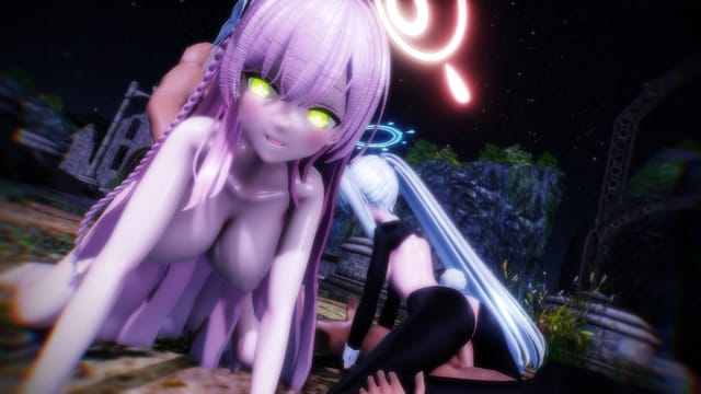 Blue Archive - Full Moon Ritual Lewd FRAGGY — photo 3