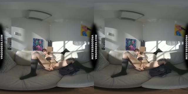 Double Pussy Dildo Gets Stuck Inside Dvp Dpp Hole Stretching Fetish Video VRgoddess — photo 6