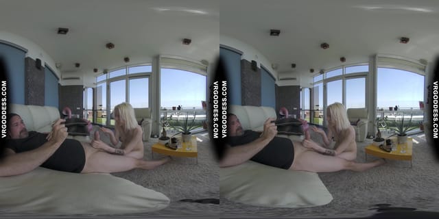 Skinny Pale Ingrida Giving Me Risky Public Rooftop Blowjob Getting Caught Letting Me Cum On Her Tits VRgoddess — photo 5