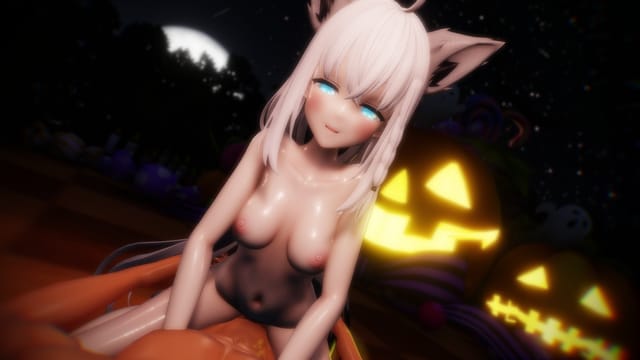 Hololive - Fubuki Halloween Riding Lewd FRAGGY — photo 2