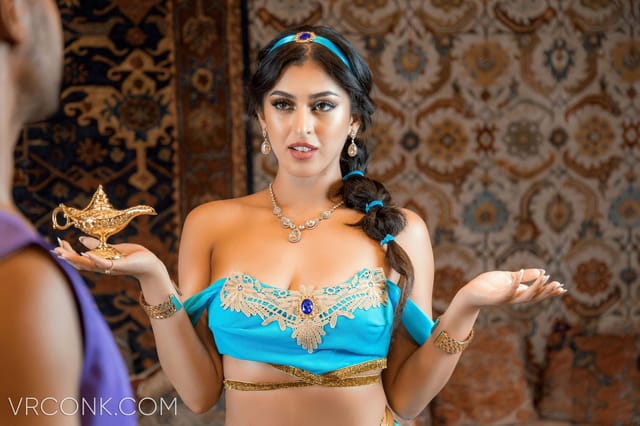 Jasmine & Aladdin (VR Porn Parody) Sophia Leone VRConk — photo 28